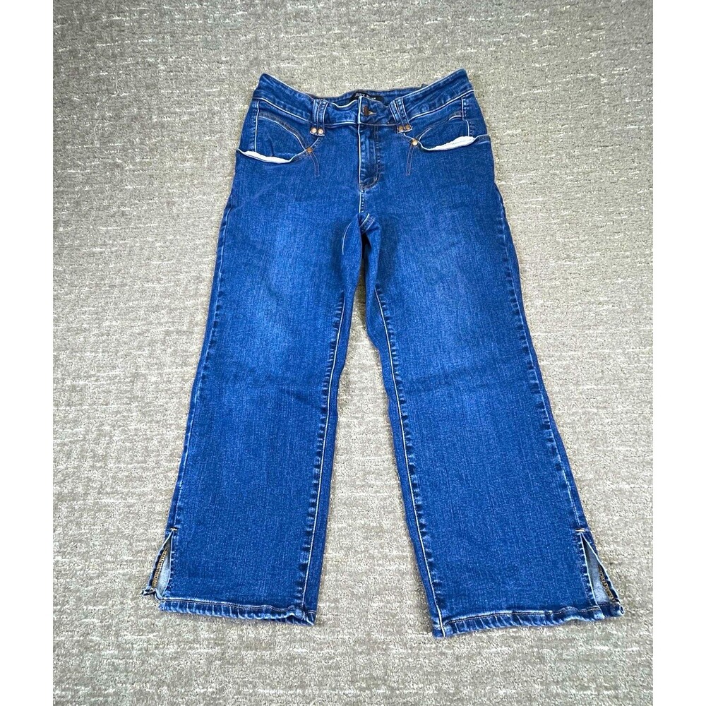 women’s Judy Blue 16W High-Rise Flared Blue Medium Wash Jeans straight leg